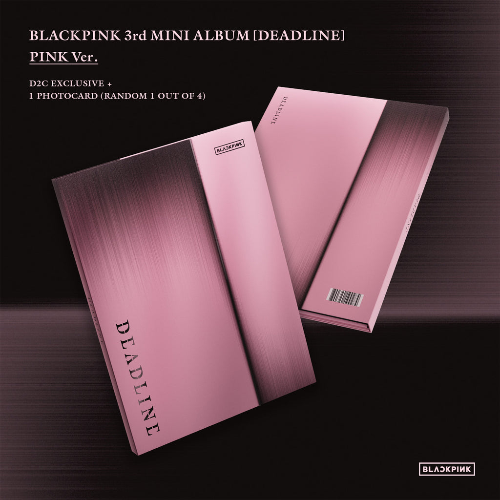 BLACKPINK 3rd MINI ALBUM [DEADLINE] PINK Ver. - D2C Exclusive