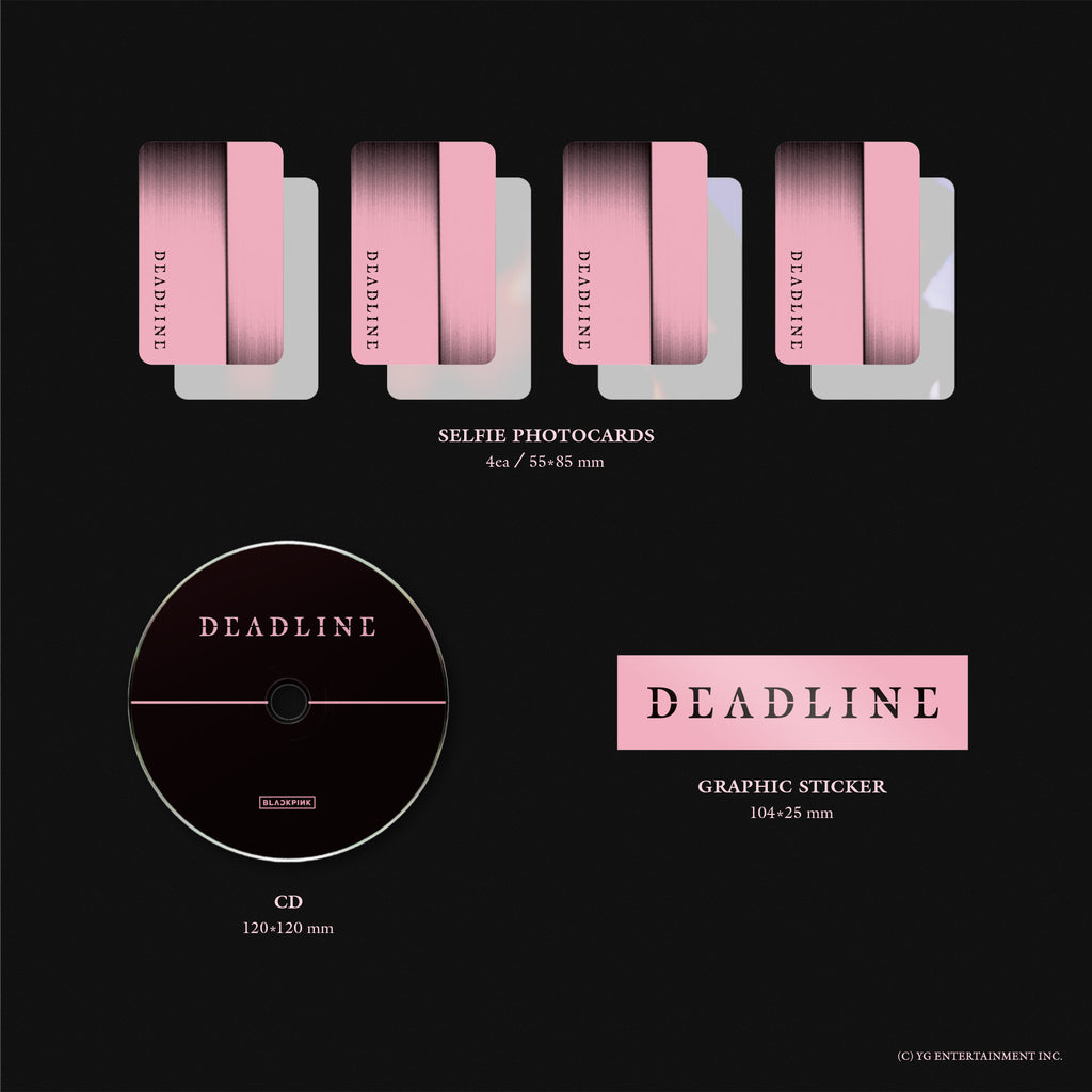 BLACKPINK 3rd MINI ALBUM (DEADLINE) SILVER Version_JENNIE - Blackpink