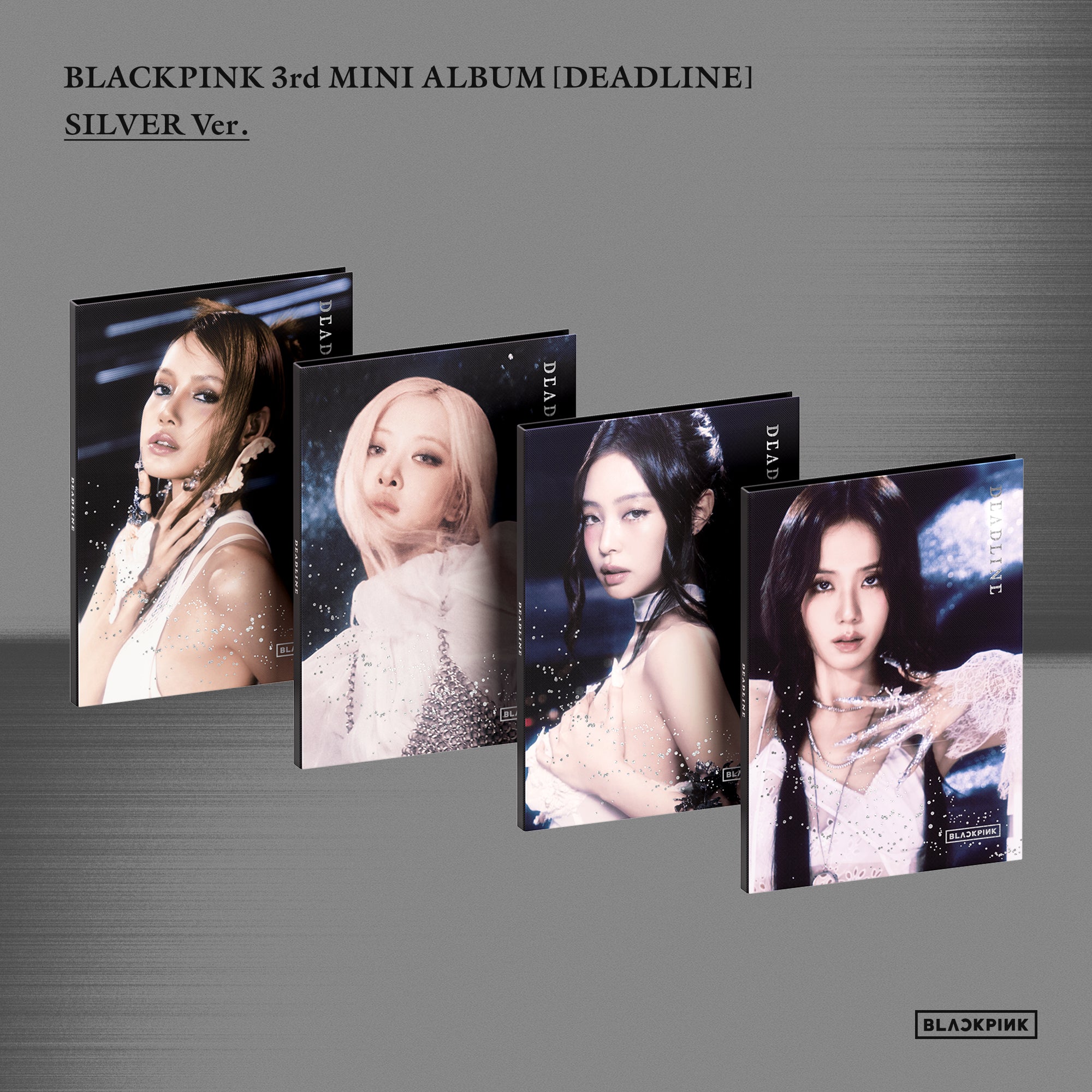 BLACKPINK 3rd MINI ALBUM [DEADLINE] SILVER Ver. - JISOO