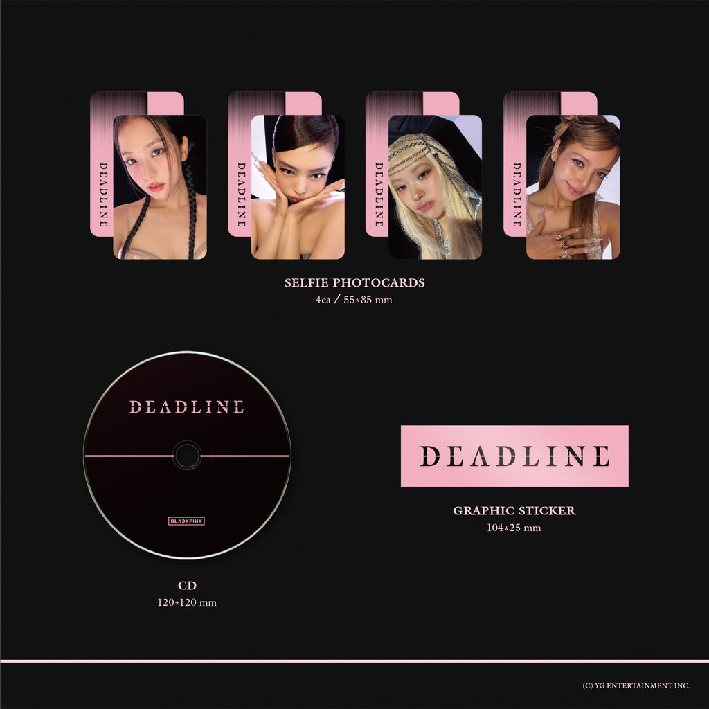 BLACKPINK 3rd MINI ALBUM [DEADLINE] PINK Ver.