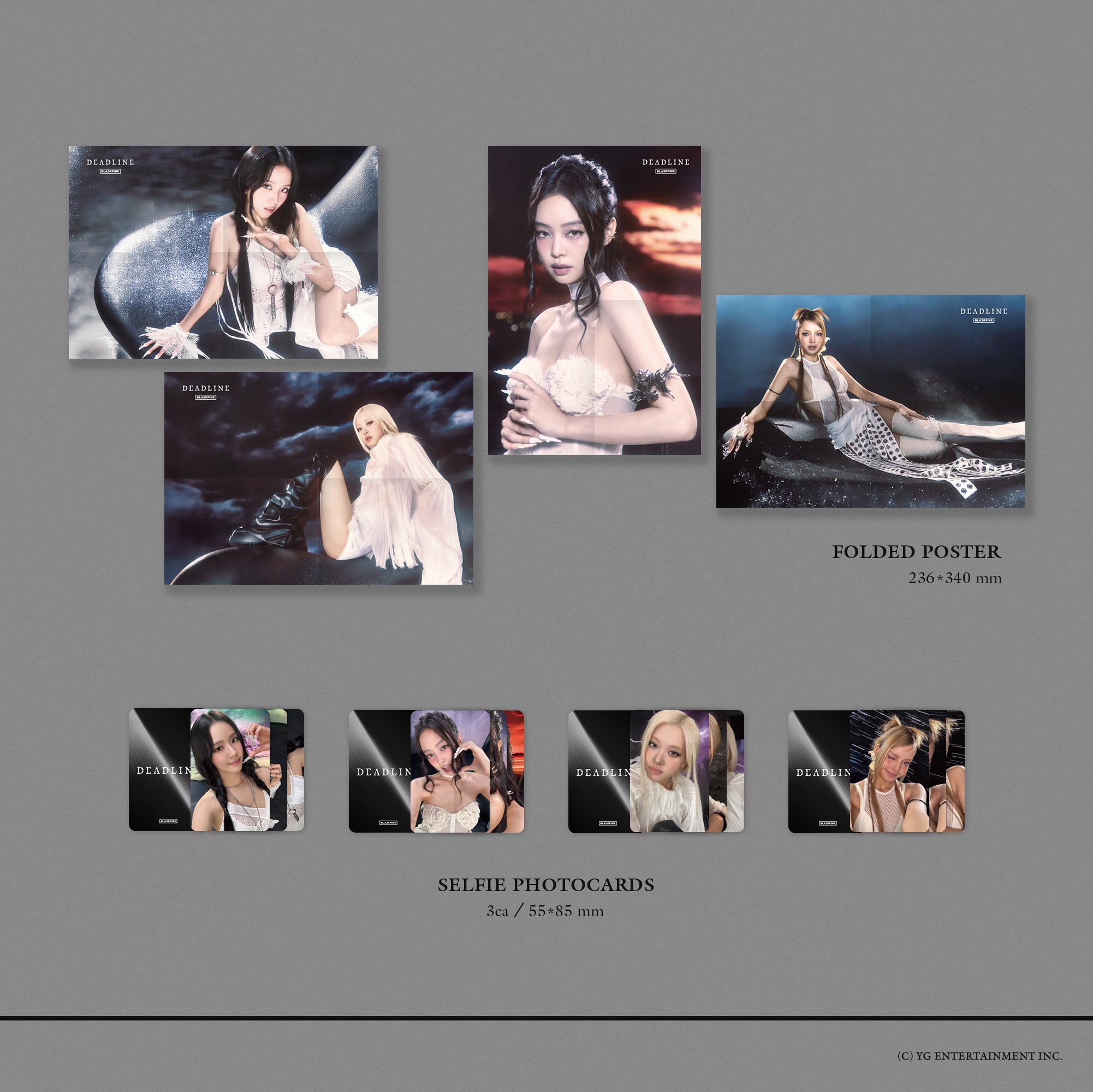 BLACKPINK 3rd MINI ALBUM [DEADLINE] SILVER Ver. - JENNIE