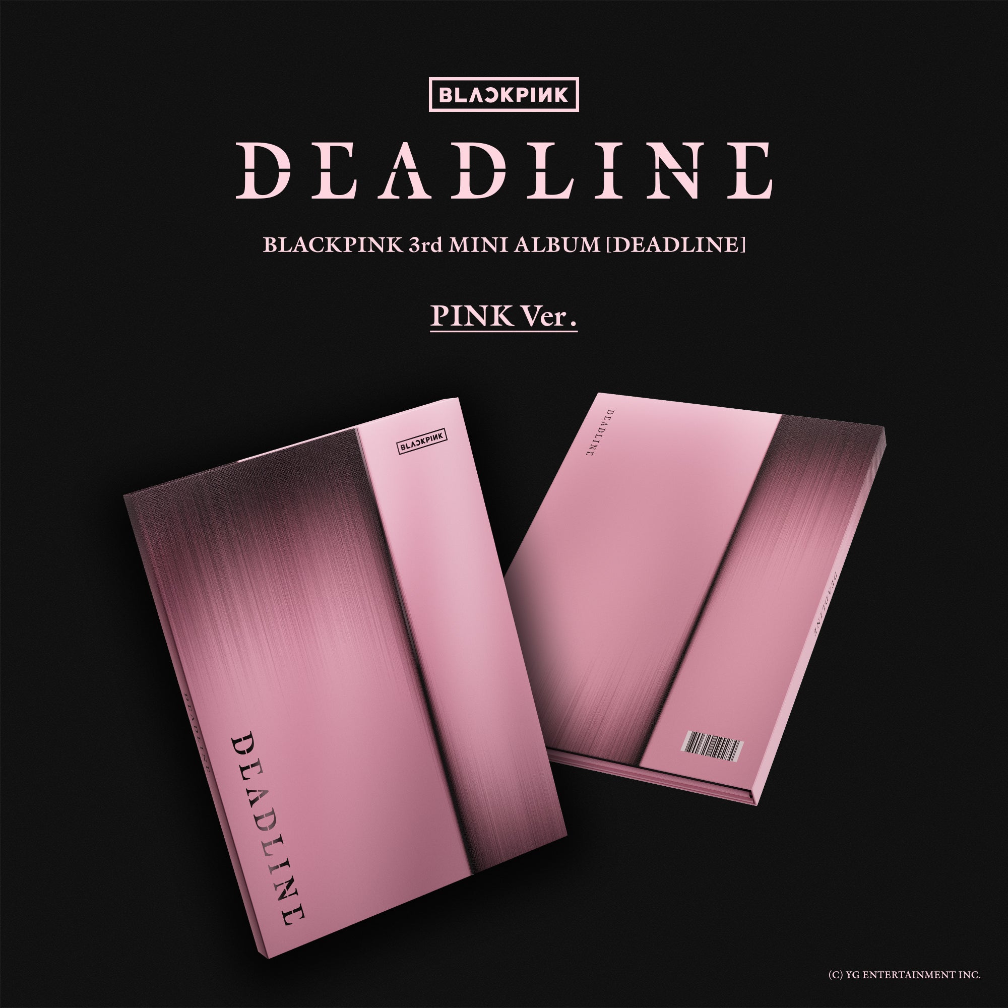 BLACKPINK 3rd MINI ALBUM [DEADLINE] PINK Ver. - D2C Exclusive