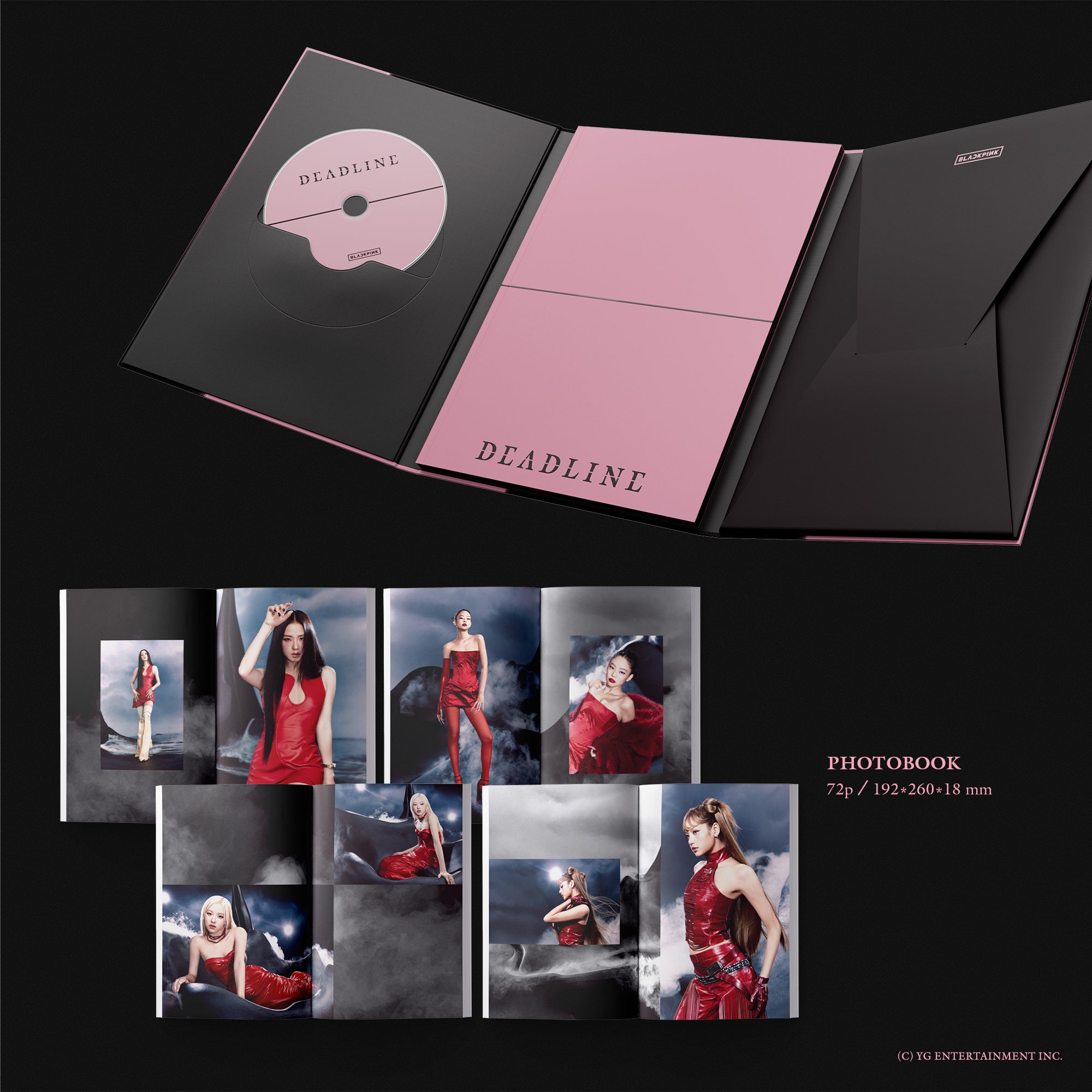 匿名配送 MBlAQ フォトブック DVD セット イジュン エムブラック 韓国 Amazon.com: BLACKPINK DEADLINE 3rd Mini Album with Tracking Sealed